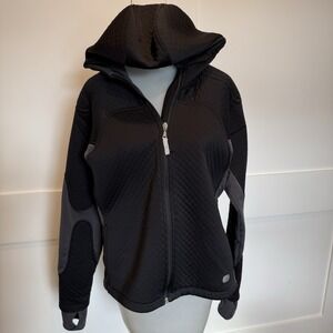 Nike Sphere Thermal Textured Jacket with Hood Women's Medium Sporty Golf Workout